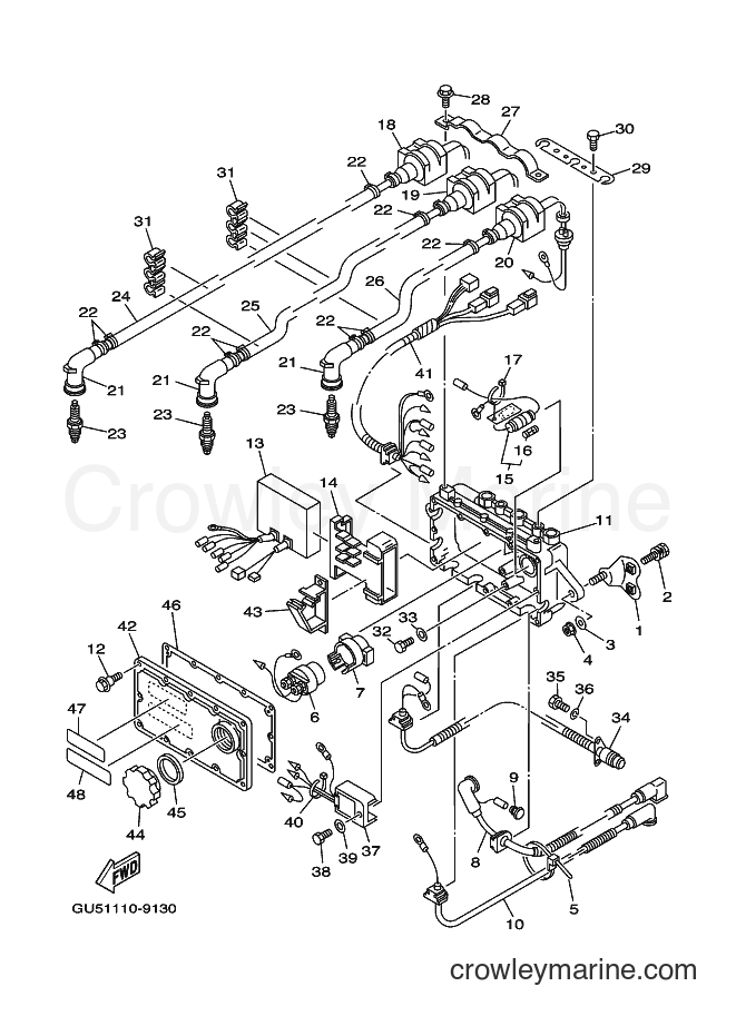 Yamaha Motors JET FOR SV1200Y (66G2) [030] - ELECTRICAL 1