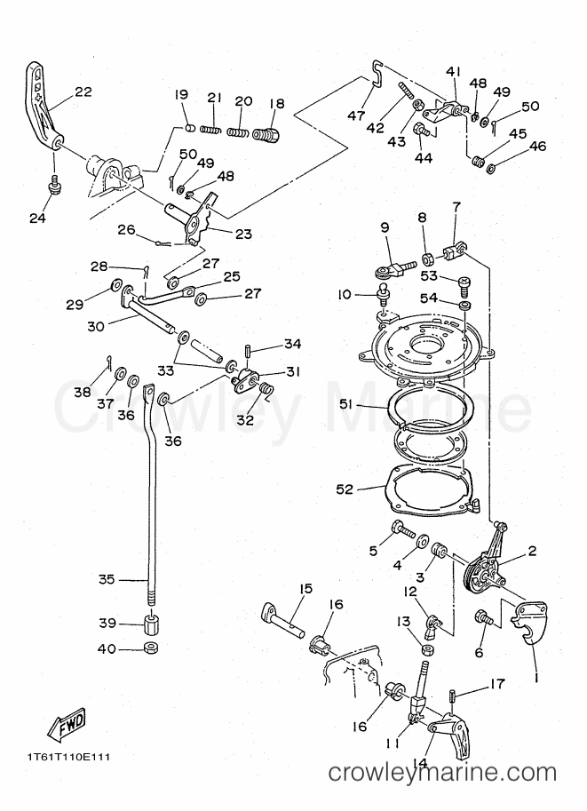 Yamaha Motors 25V (61R0) [010] - CONTROL