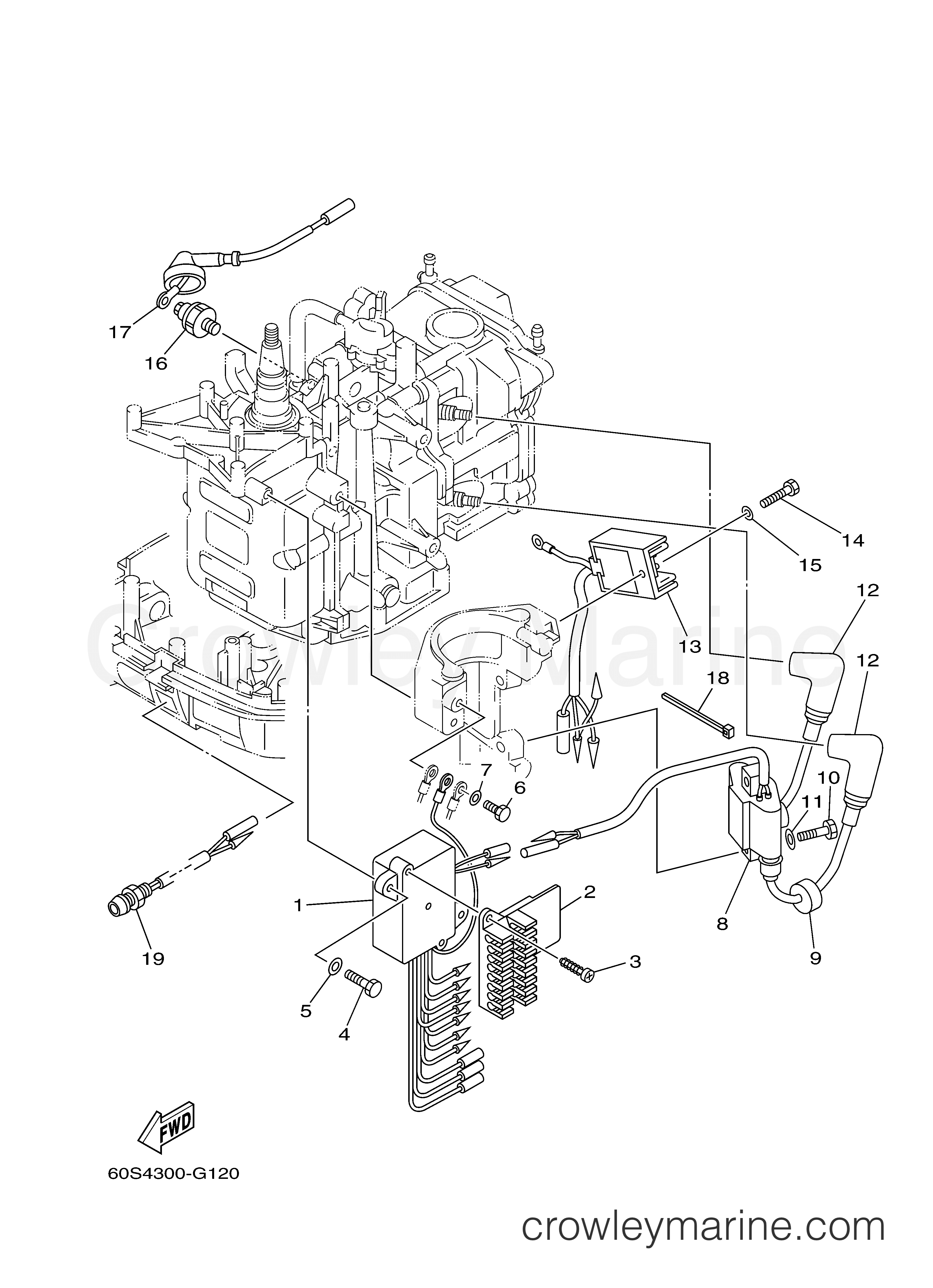 Yamaha Motors T8DPXH - ELECTRICAL 1