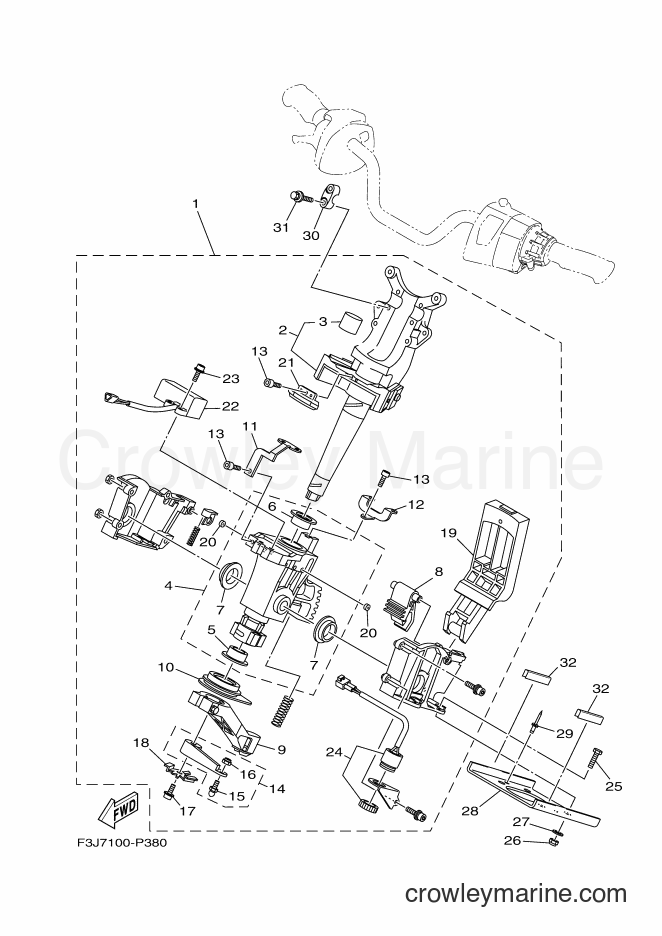 Yamaha Motors FB1800-R (F2TL) [010] - STEERING 2