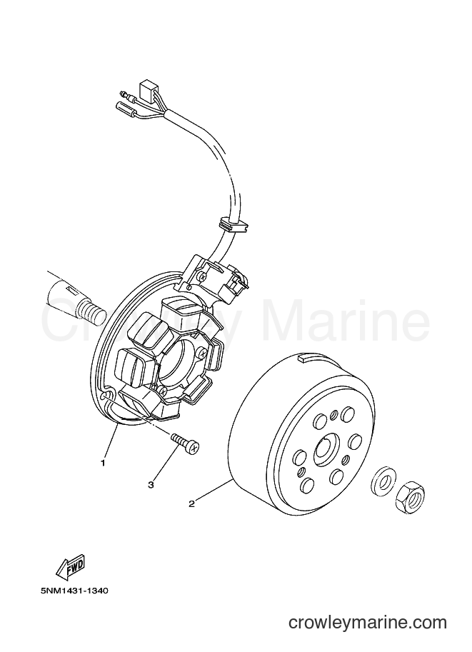 2001 Scooter JZ120F - JZ120F (5NM1) [010] - GENERATOR