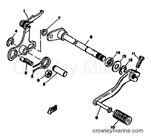 Yamaha Motors RD50M (2L4) [999] - SHIFTER