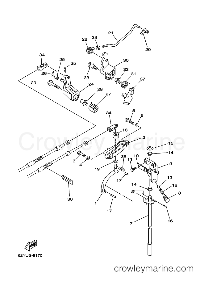 Yamaha Motors T50TLR (64J) [040] - CONTROL