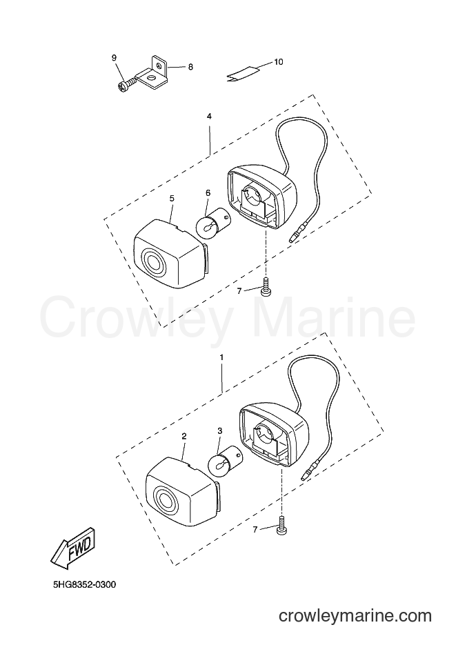 Yamaha Motors CW50L (5XY2) [010] - FLASHER LIGHT