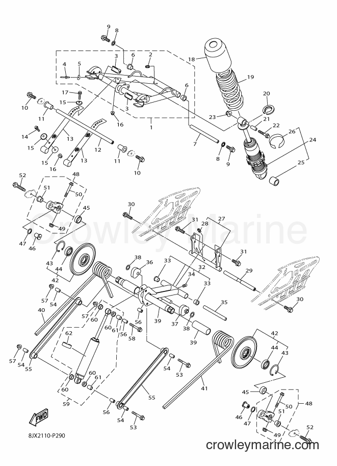 2015 Snowmobile SRV10L - SRV10L (8JX2) [010] - TRACK SUSPENSION 2