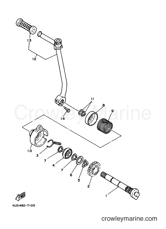 Yamaha Motors V110E (4WH1) [999] - STARTER