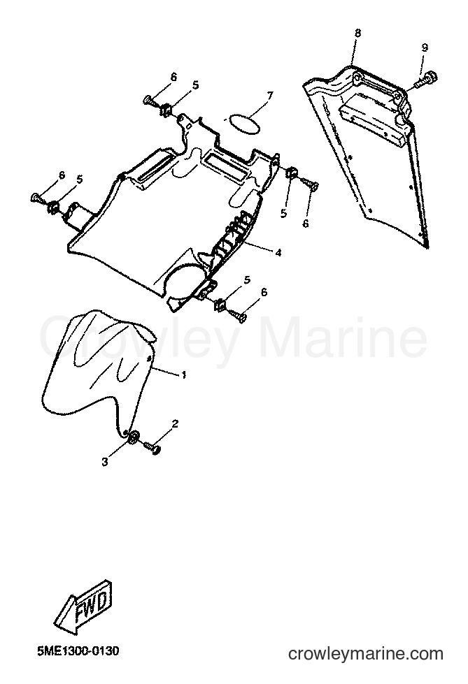 2001 Scooter YQ100 - YQ100 (5ME4) [030] - FENDER
