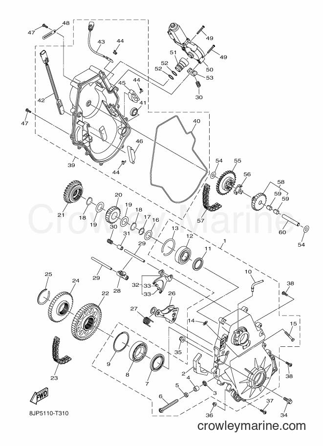 2018 Snowmobile SRV10LD - SRV10LD (8JX5) [010] - TRACK DRIVE 2