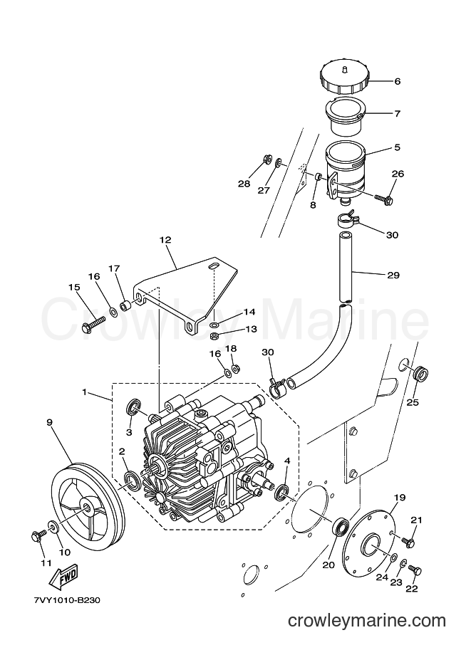 2016 Snowblower YS860 - YS860 (7VY5) [010] - TRANSMISSION 1