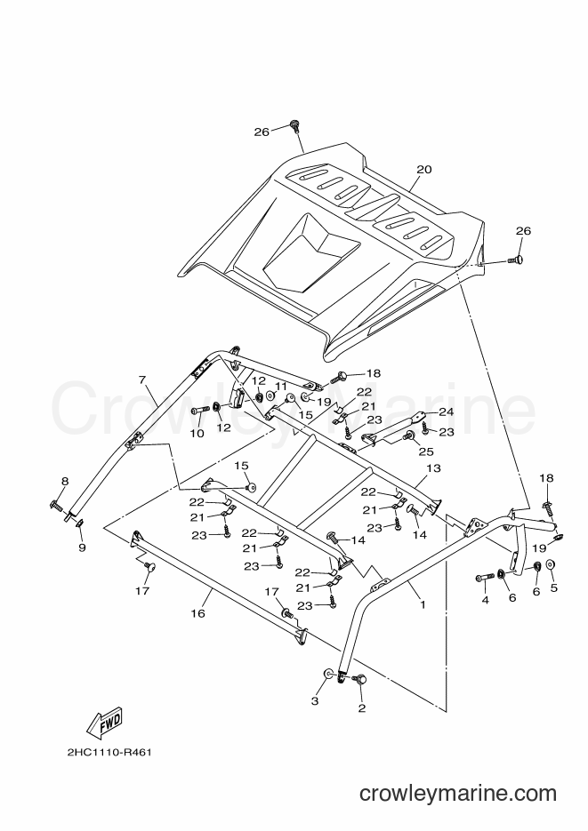 Yamaha Motors YXZ1000ETS (B577) [010] - GUARD 2