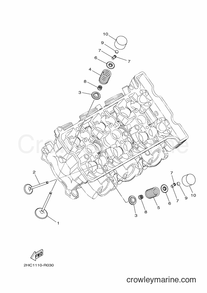 Yamaha Motors YXZ1000ETS (B577) [010] - VALVE