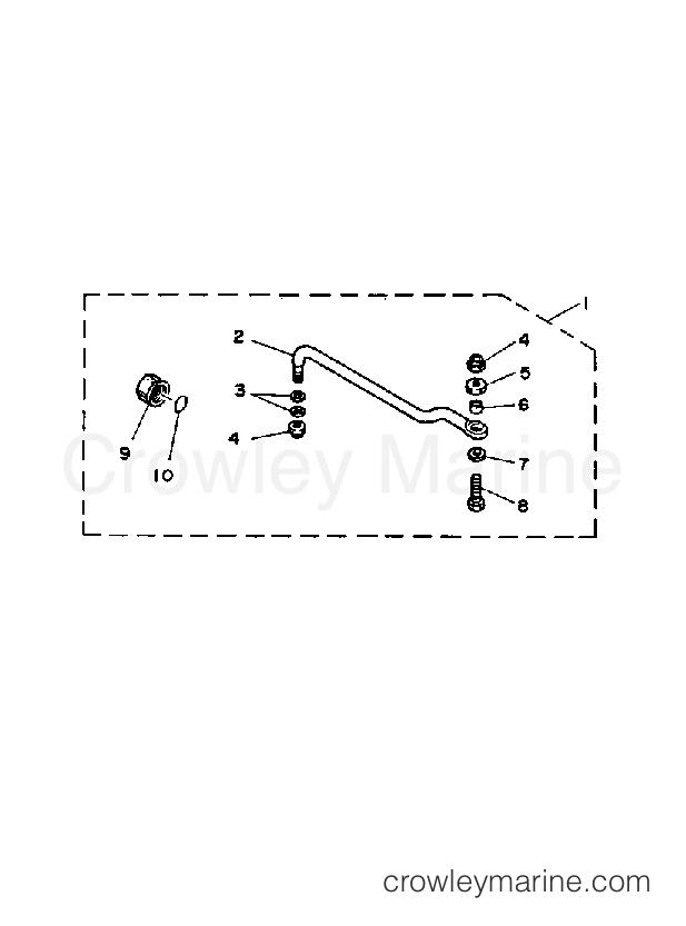 Yamaha Motors PRO50LF - STEERING GUIDE ATTACHMENT