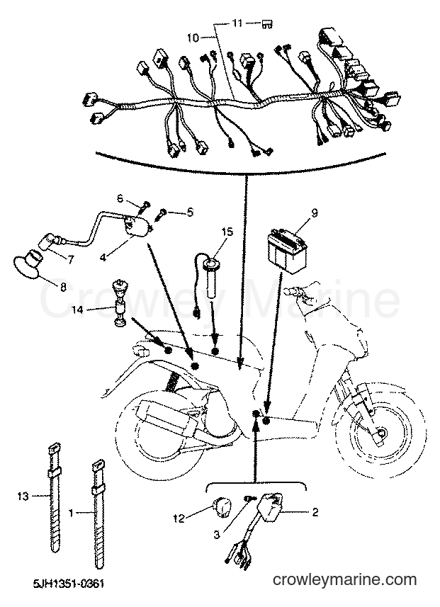 Yamaha Motors EW50 (5LH3) [020] - ELECTRICAL 2
