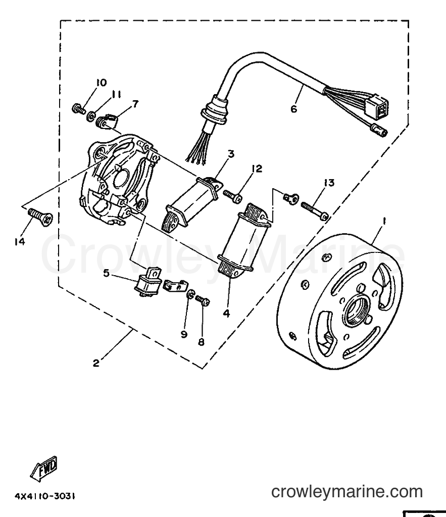 1988 Dirt Bike PW50S - PW50S (3AP) [999] - GENERATOR