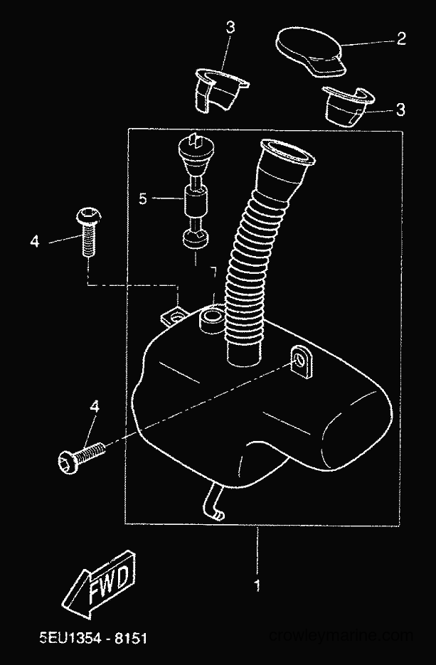 2000 Scooter YH50 - YH50 (5JB4) [030] - OIL TANK