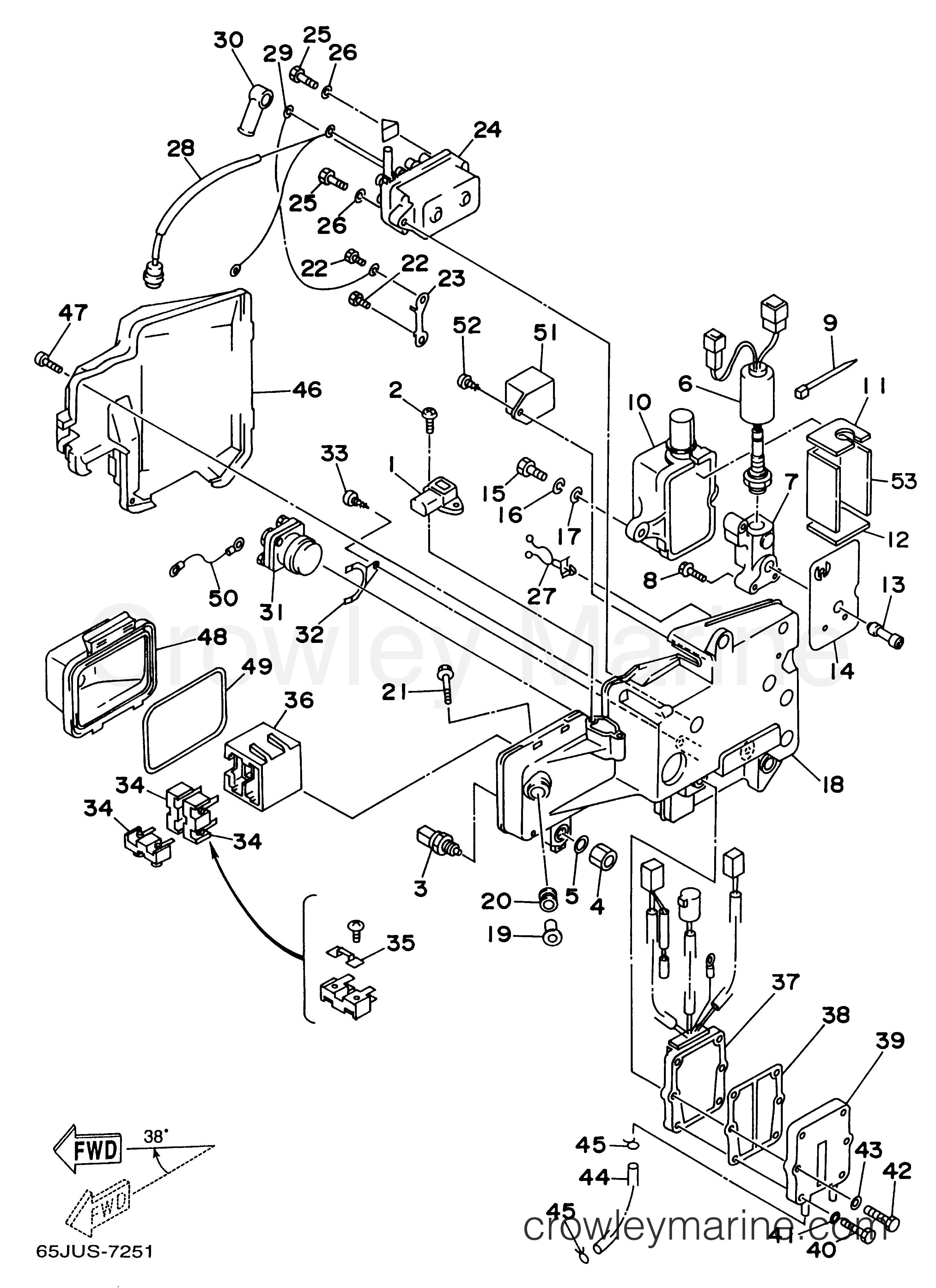 Yamaha Motors L225TURV - ELECTRICAL 3