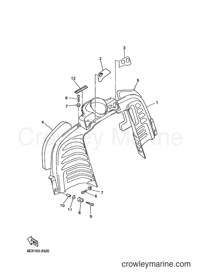 2000 Snowmobile VT500XL - VT500XL (8DX2) [030] - INSTRUMENT PANEL