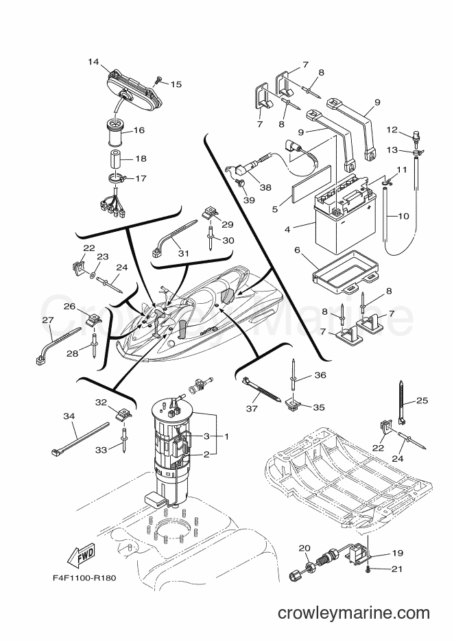 Yamaha Motors VX1050D (F4F1) [020] - ELECTRICAL 3