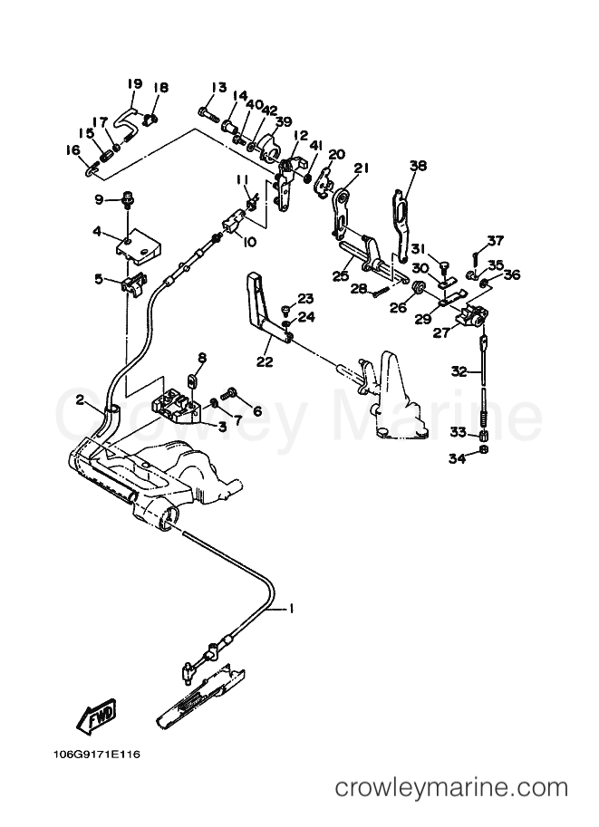 Yamaha Motors F9.9B (6G9) [030] - CONTROL