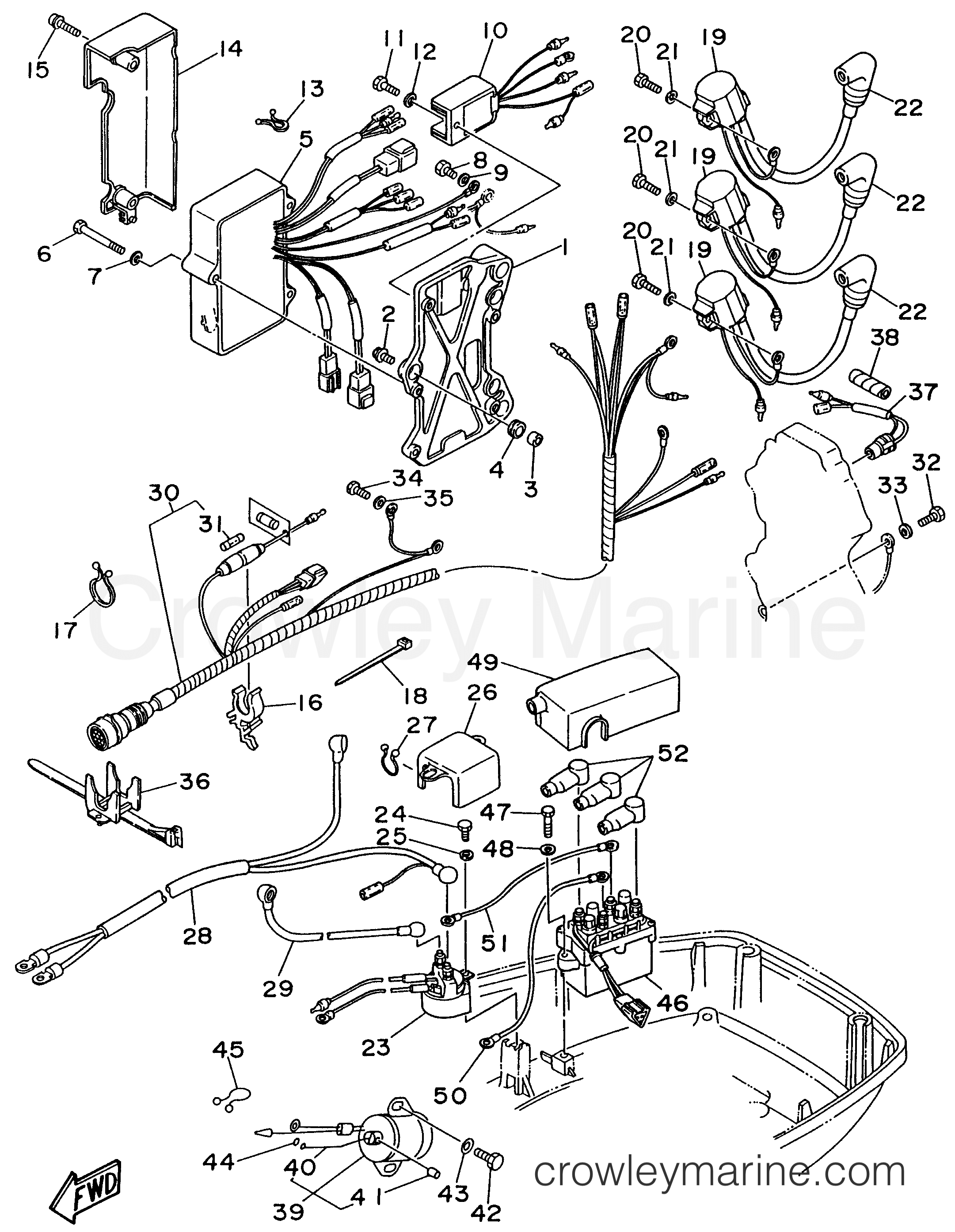 Yamaha Motors C60ELRU - ELECTRICAL 1