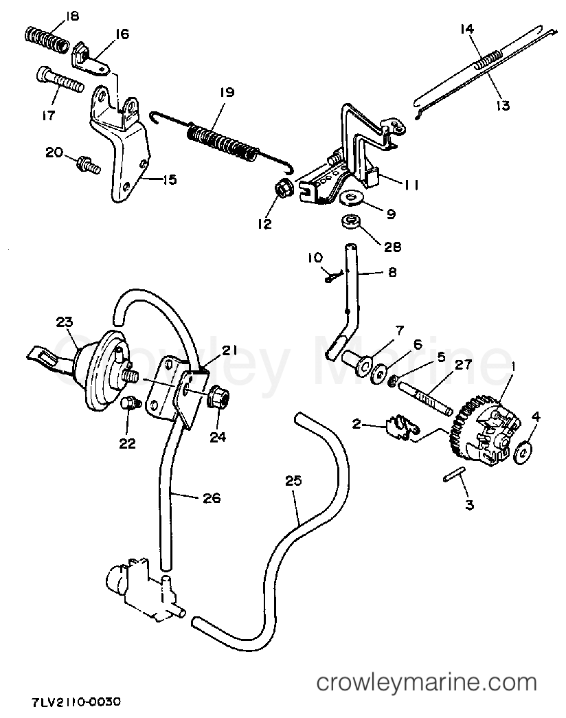 Yamaha Motors YG550D - GOVERNOR 2