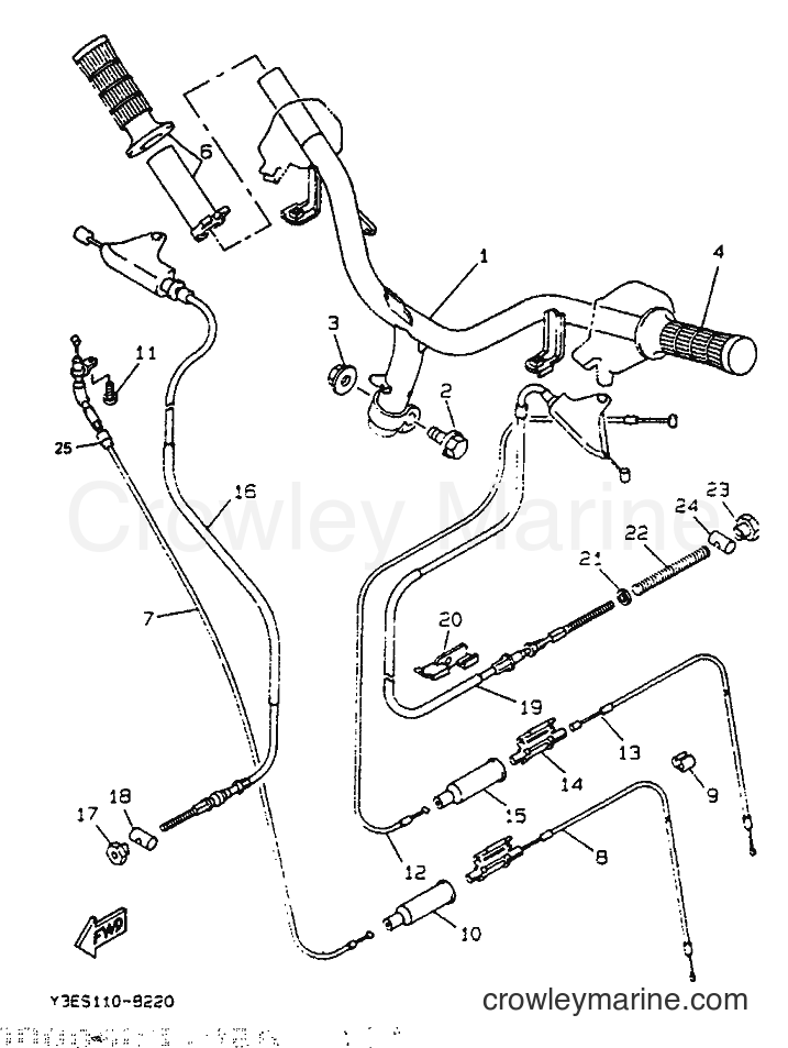1992 Scooter CW50 - CW50 (4BX2) [999] - LEG SHIELD