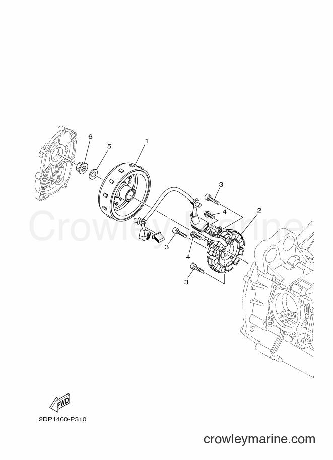 Yamaha Motors GPD125-A (BV32) [020] - GENERATOR