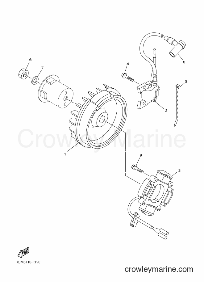 Yamaha Motors SRX120 (8JM8) [010] - GENERATOR