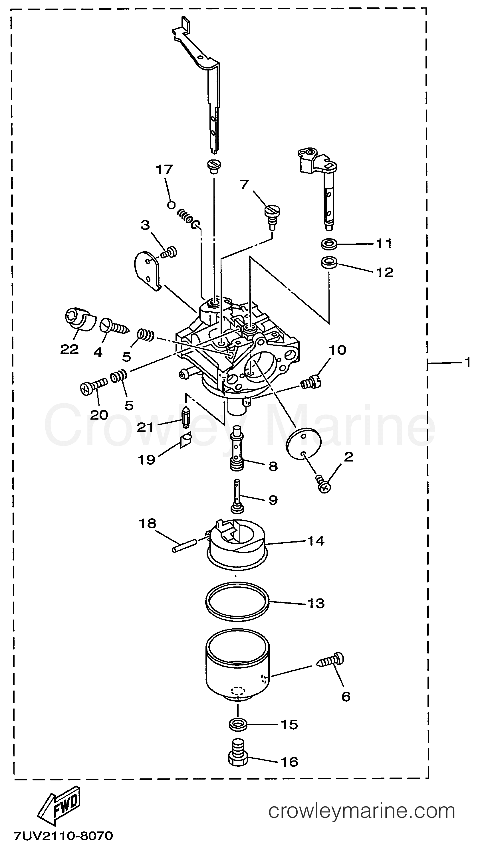 Yamaha Motors EF4600AX - CARBURETOR