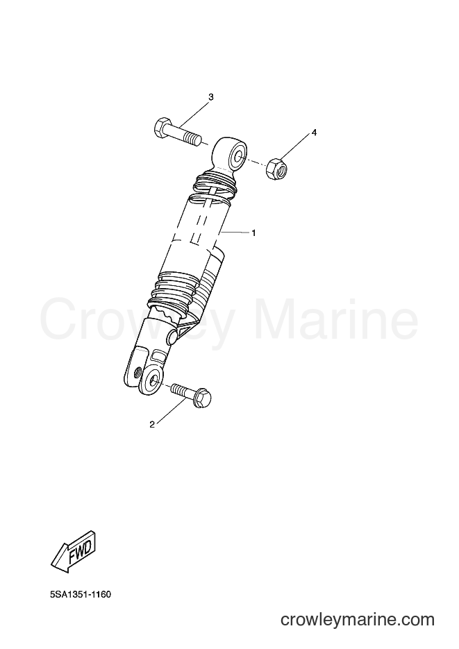2006 Scooter CW50L - CW50L (2B66) [030] - REAR SUSPENSION
