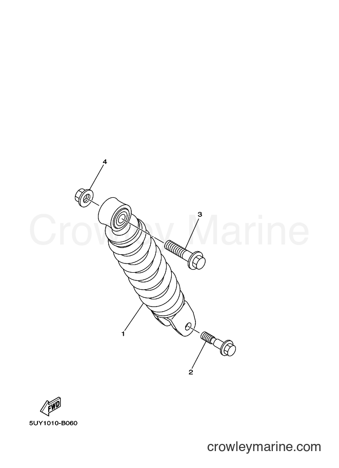 2005 Scooter EA06 PASSOL - EA06 PASSOL (5UY4) [060] - REAR ARM & SUSPENSION