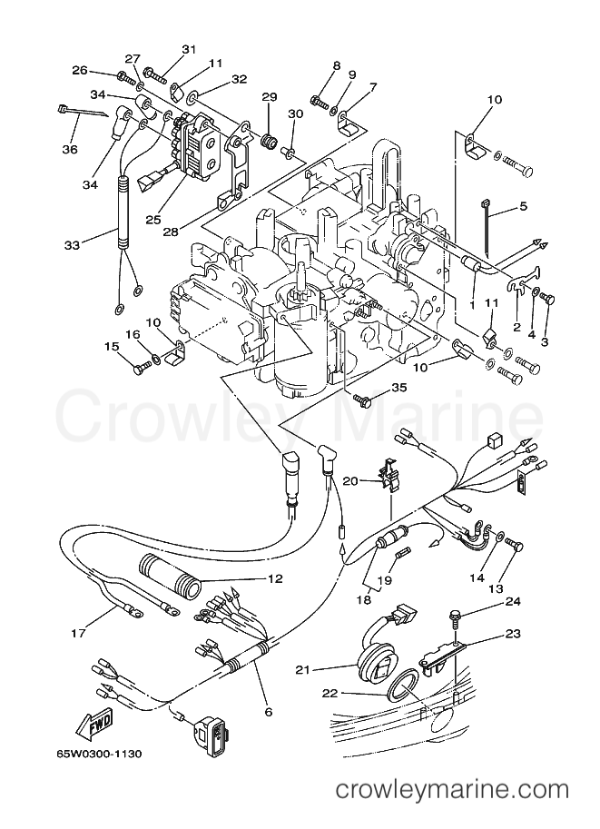 Yamaha Motors F25A (65W1) [060] - ELECTRICAL 2