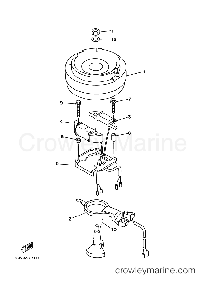 Yamaha Motors 9.9F (63V) [060] - GENERATOR