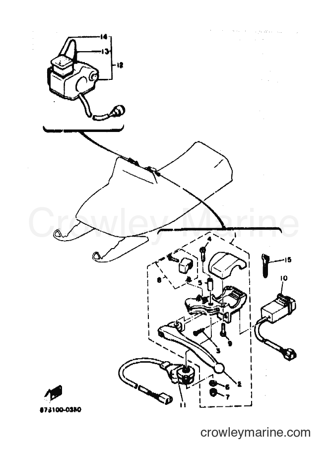 Yamaha Motors BR250P (87S1) [010] - ELECTRICAL 2