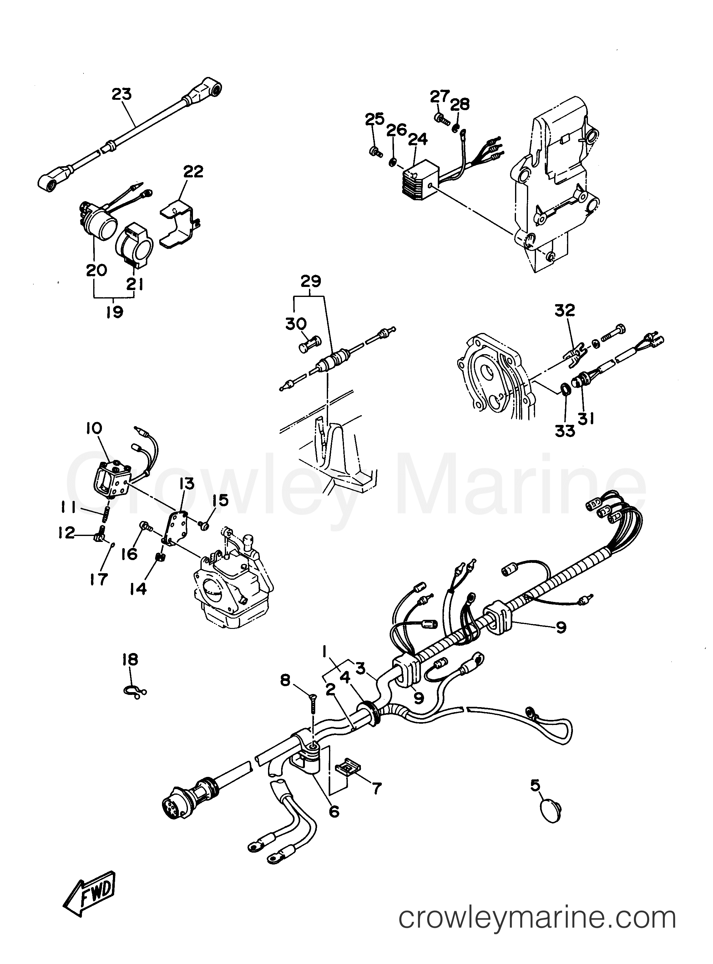 Yamaha Motors C30ELRU - ELECTRICAL 2