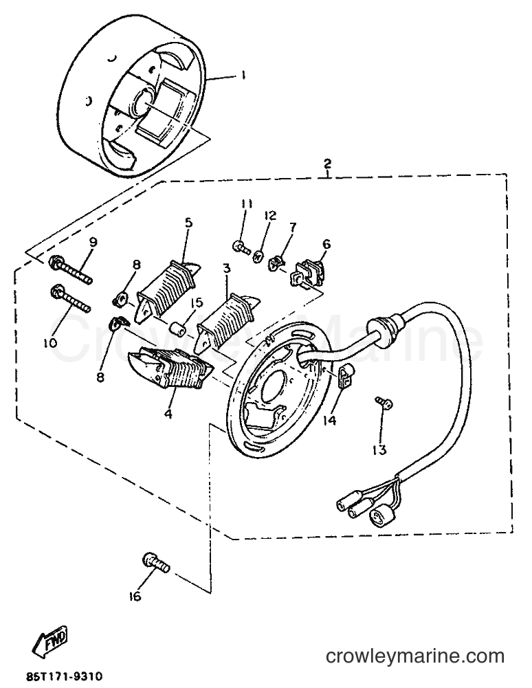 Yamaha Motors ET400 (85U2) [020] - GENERATOR