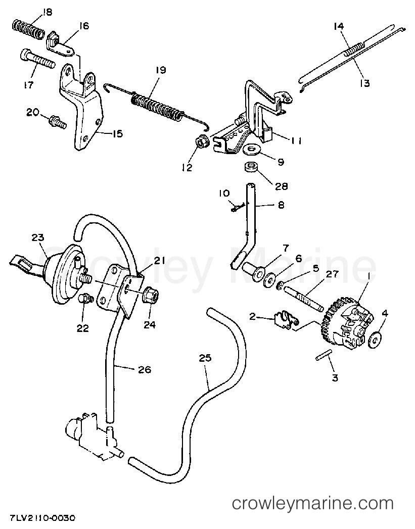 Yamaha Motors EF6000EA - GOVERNOR EF6000EA