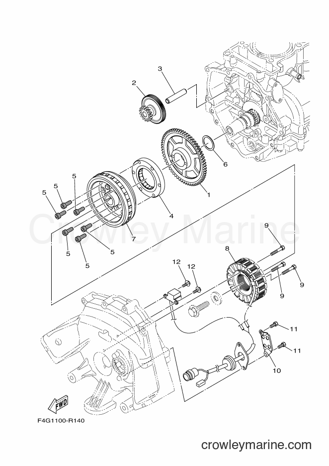 Yamaha Motors VX1050D-R (F4F3) [010] - GENERATOR