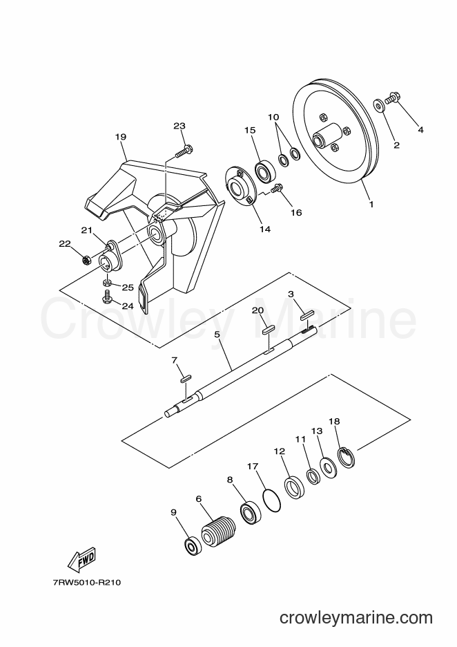 2017 Snowblower YT1070 - YT1070 (7RW5) [010] - AUGA DRIVE & IMPELLER