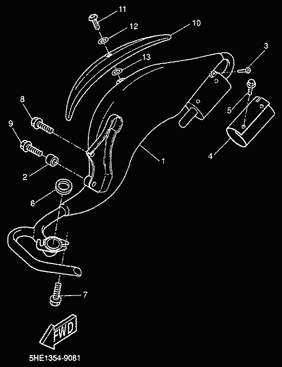 2000 Scooter YQ50L - YQ50L (5HEV) [010] - EXHAUST