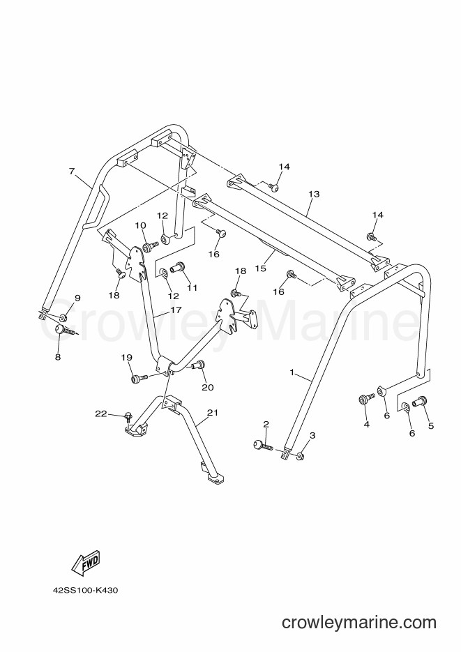 Yamaha Motors YXR700F (1RB7) [010] - GUARD 2
