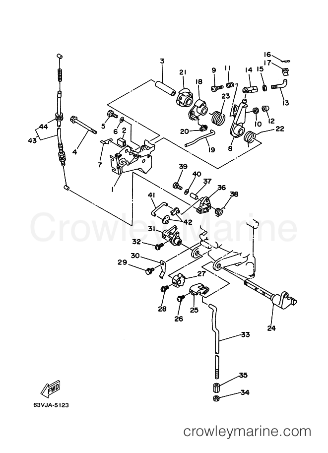 Yamaha Motors 9.9F (63V) [999] - CONTROLLER 1