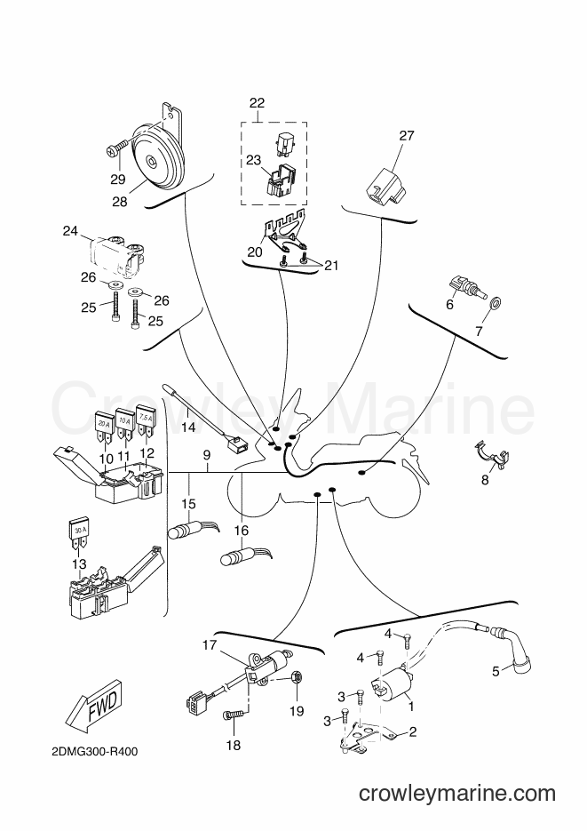 Yamaha Motors YP125RA (2DMG) [040] - ELECTRICAL 2