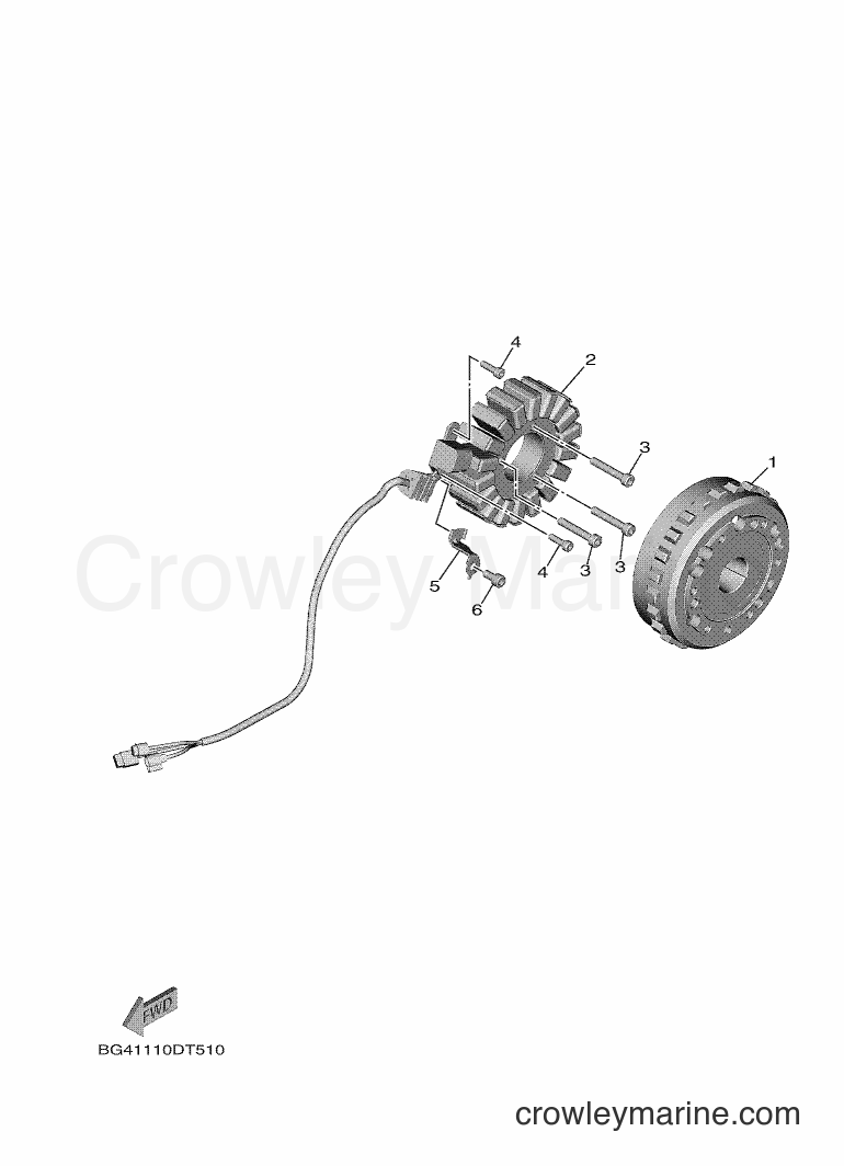 Yamaha Motors YXE850EBN (B0D2) [010] - GENERATOR