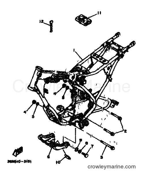 1983 Scooter DT80MX - DT80MX (36N) [999] - TOOL