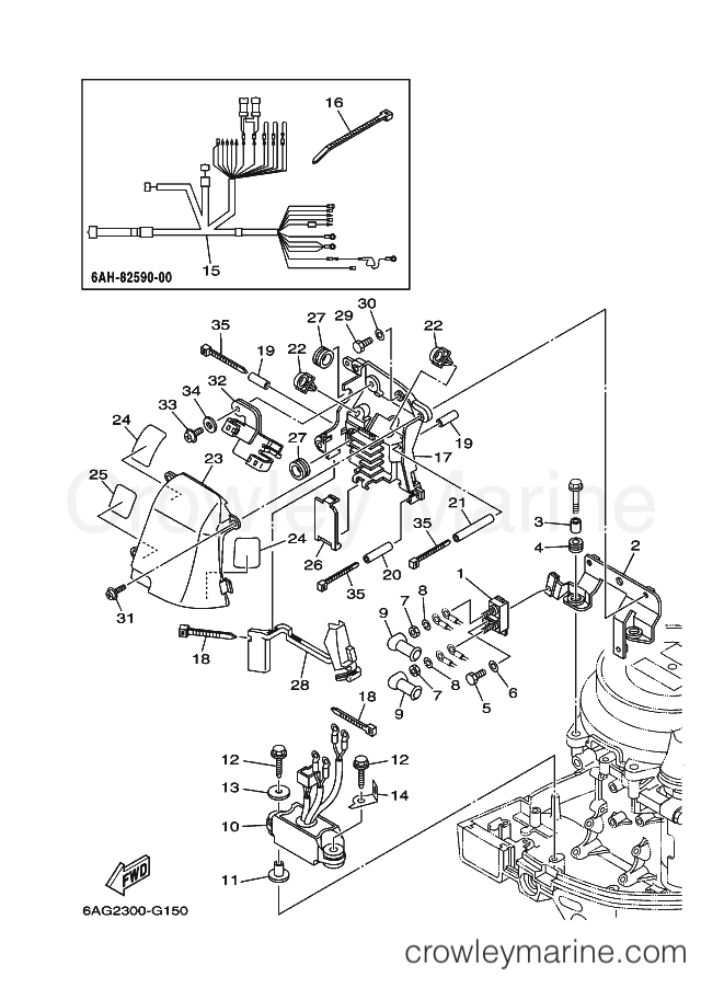 Yamaha Motors F20BEPL (6AH7) [360] - ELECTRICAL 4