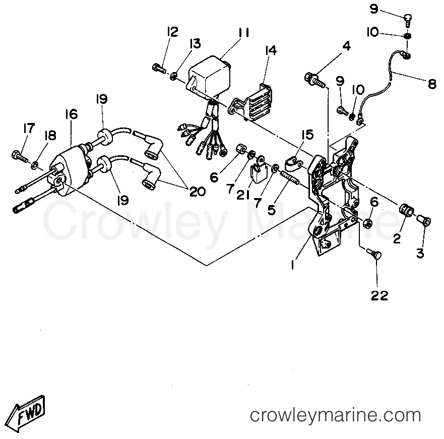 Yamaha Motors C25MLHT - ELECTRICAL 1