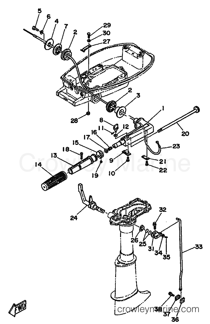 Yamaha Motors 5C (6E3) [999] - CONTROL