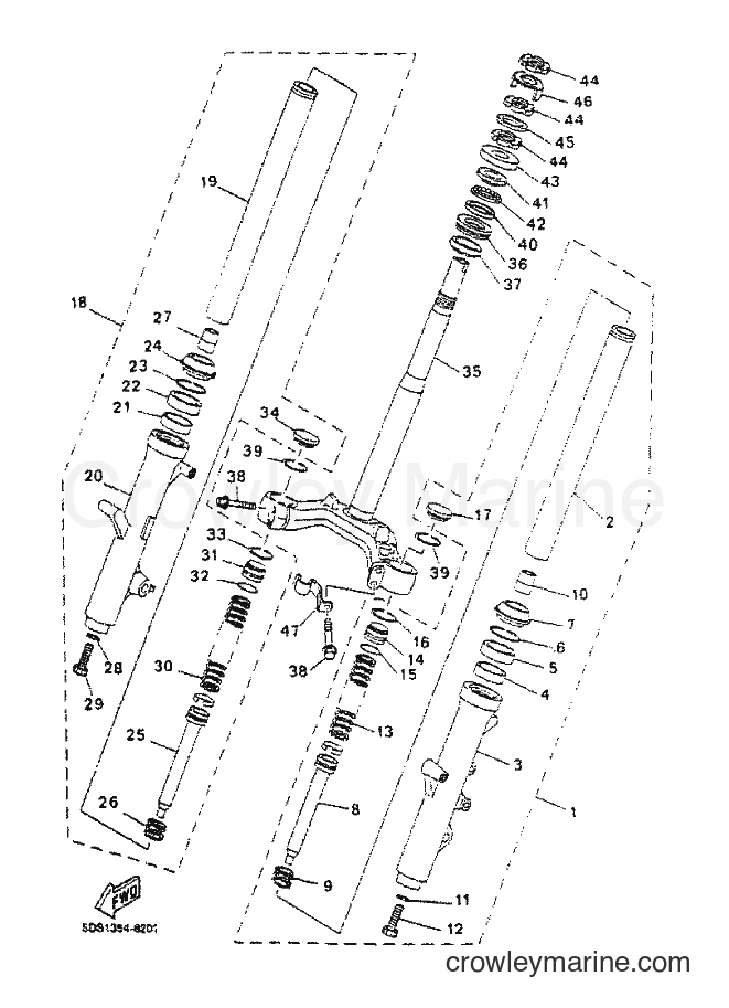 Yamaha Motors YP125E (5DSG) [010] - STEERING
