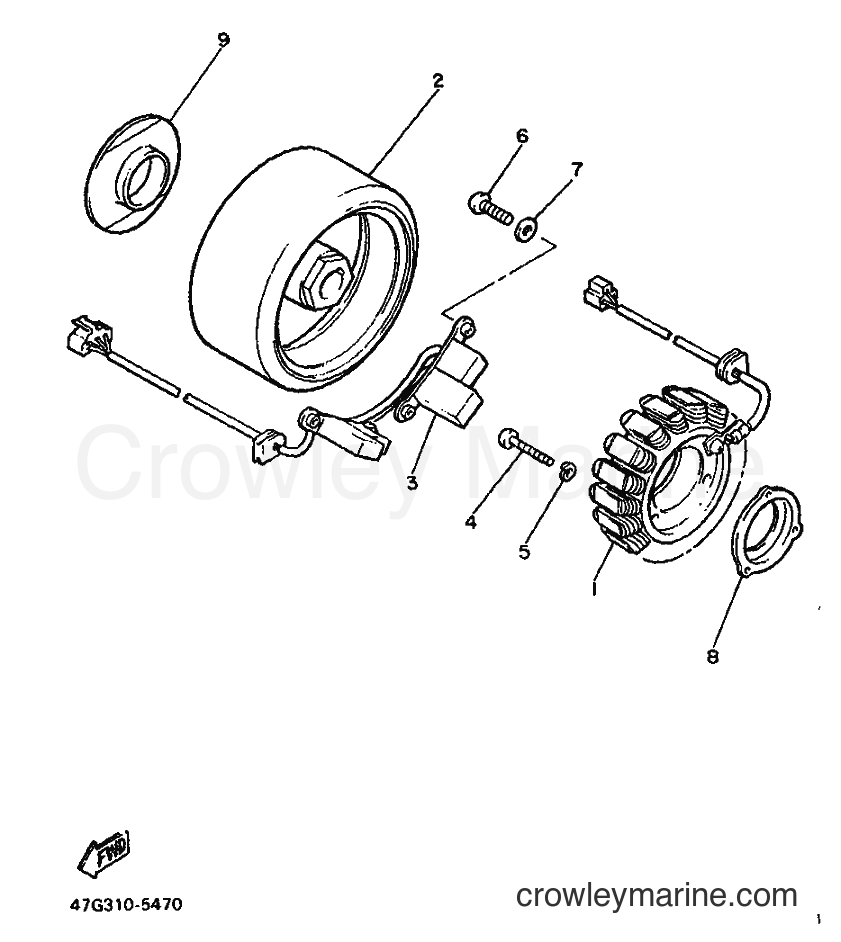 1988 Cruiser XVZ12TD - XVZ12TD (3DP1) [999] - GENERATOR